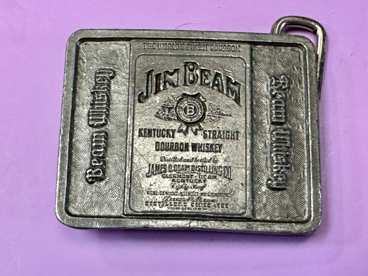 Beam Whiskey - Different Promo Kentucky Straight Bourbon Metal Belt Buckle