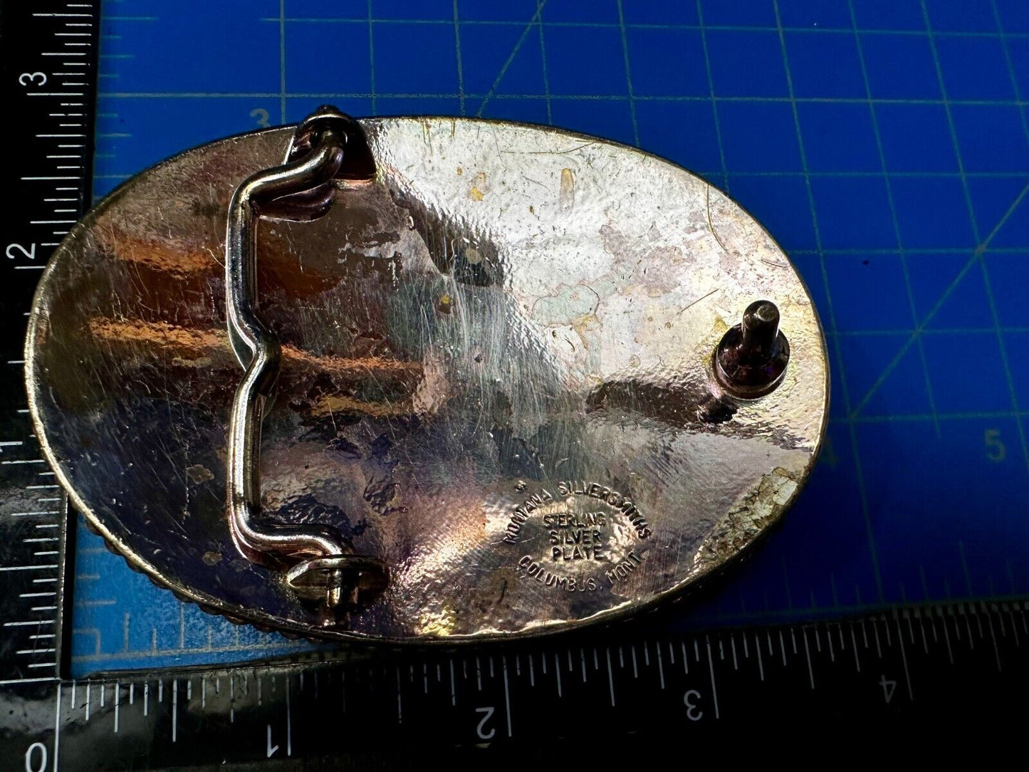 USA Peace Dollar 1922 Liberty Coin Collectors Montana Silversmiths Belt Buckle