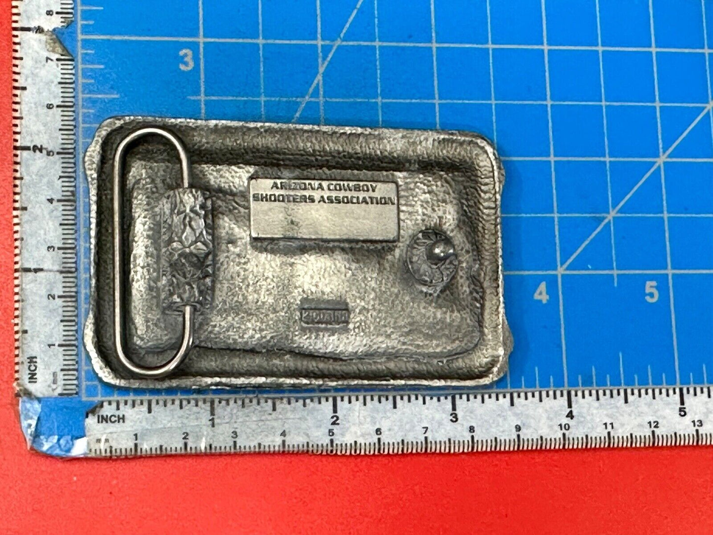 Train RR Railhead Winner ARIZONA COWBOY SHOOTERS ASSOCIATION BELT BUCKLE