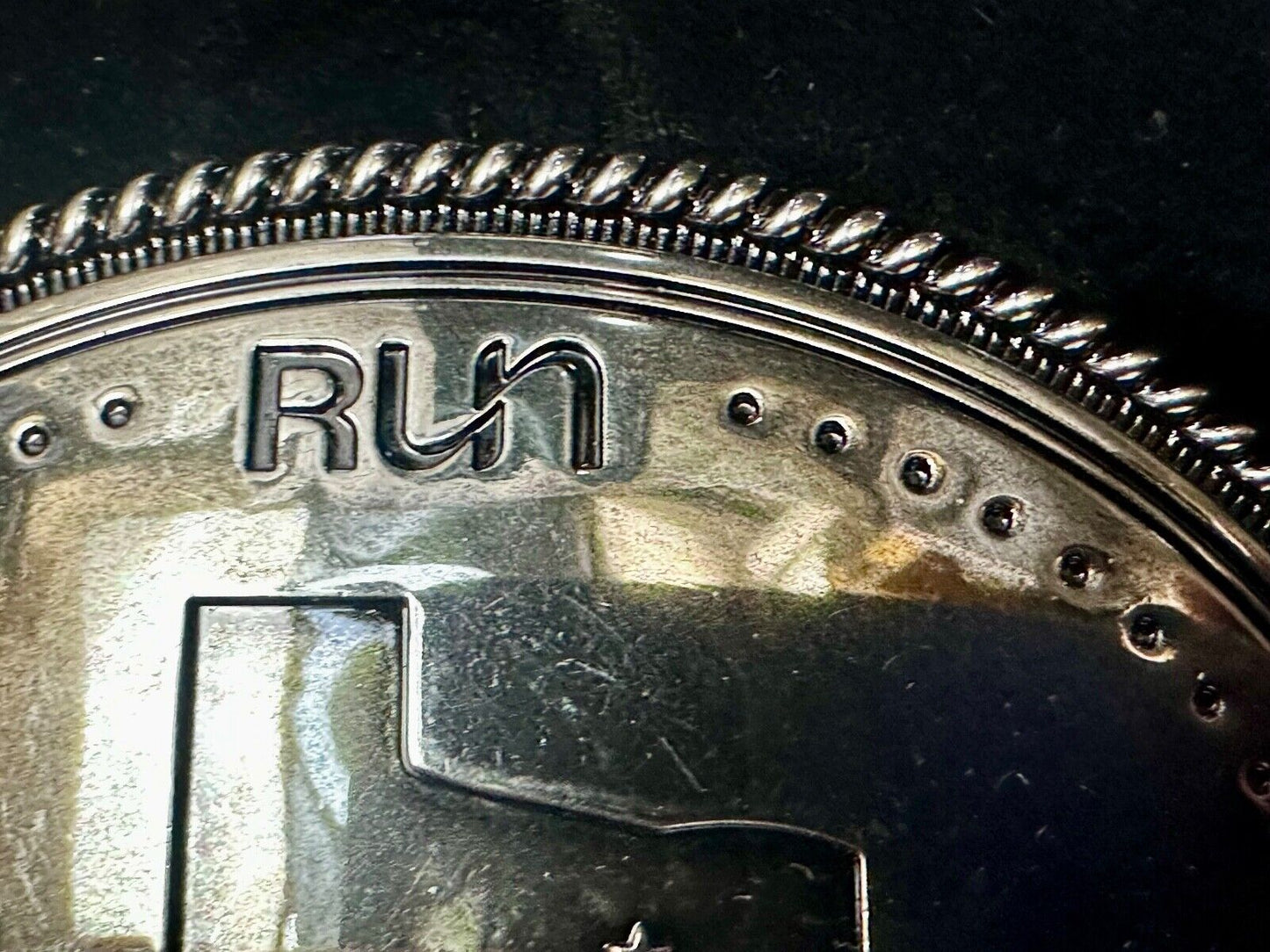 Texas RUN April 17th - 18th. AT&T Stadium League Conference 2023 Belt Buckle