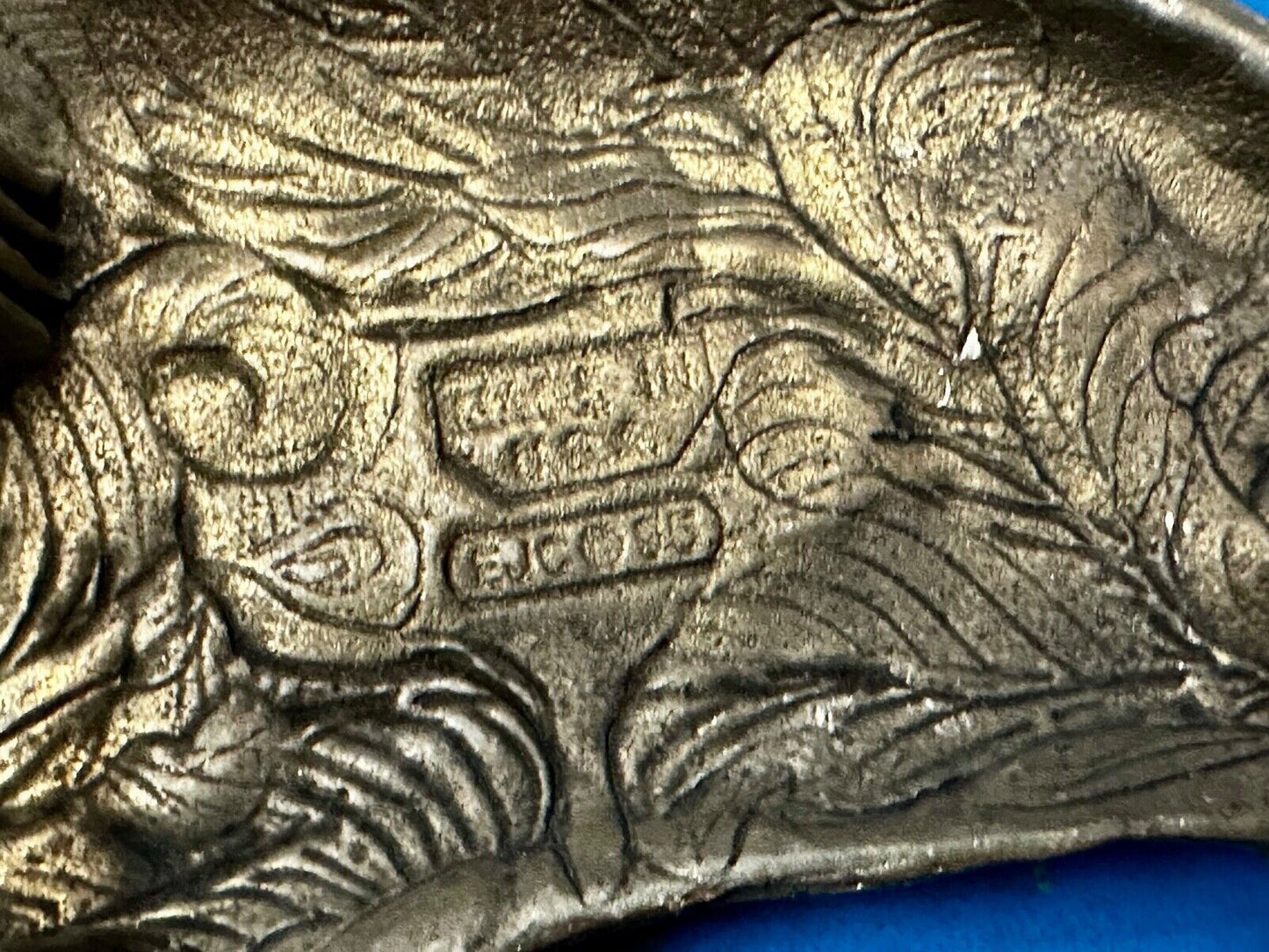 Vintage Eagles Head - Sharp Beak. cutout 1993 EGE Western Belt Buckle