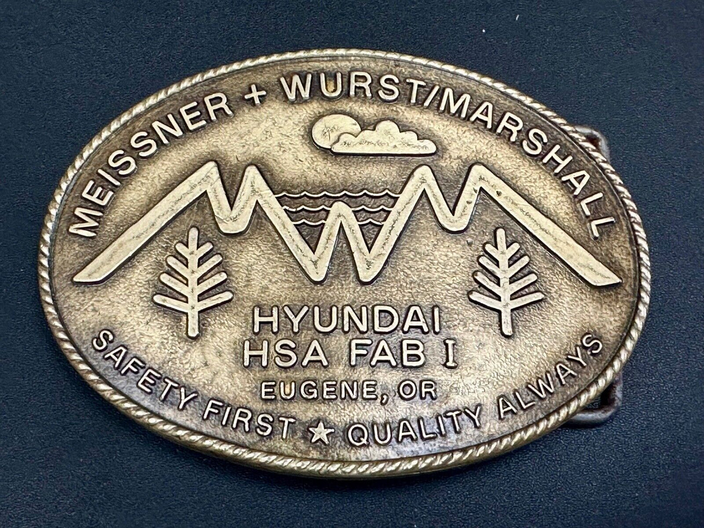belt buckle Hyundai HSA FAB