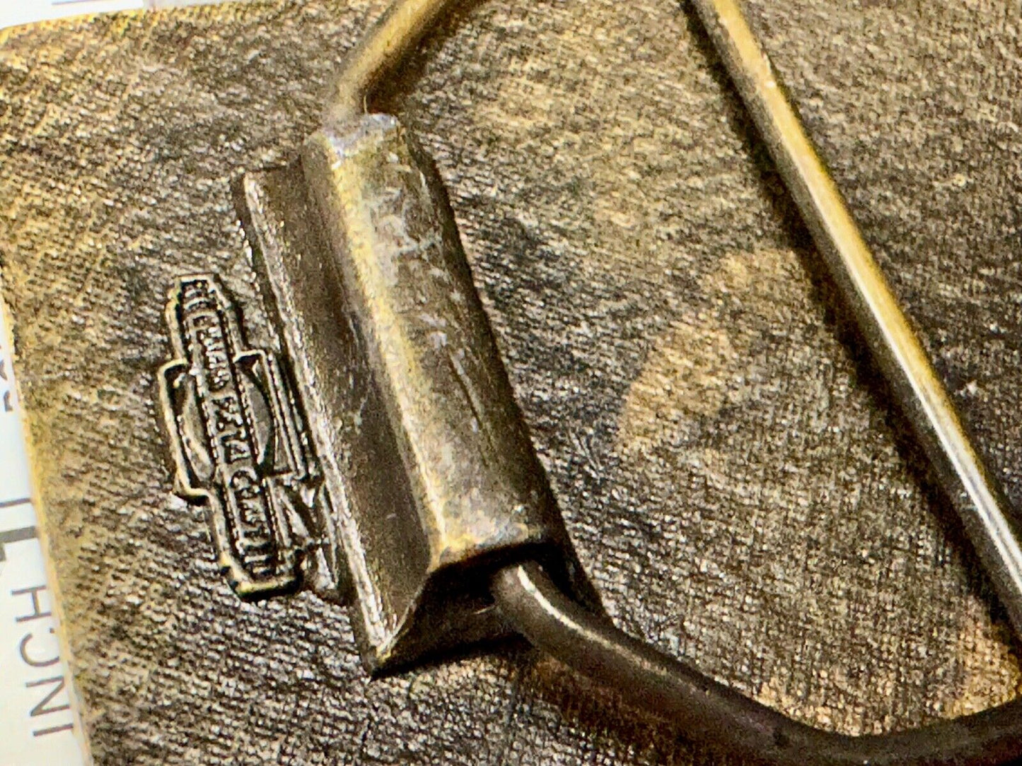 Tailgrabber Century Club Commemorative Vtg. Belt Buckle by Indiana Metal Craft