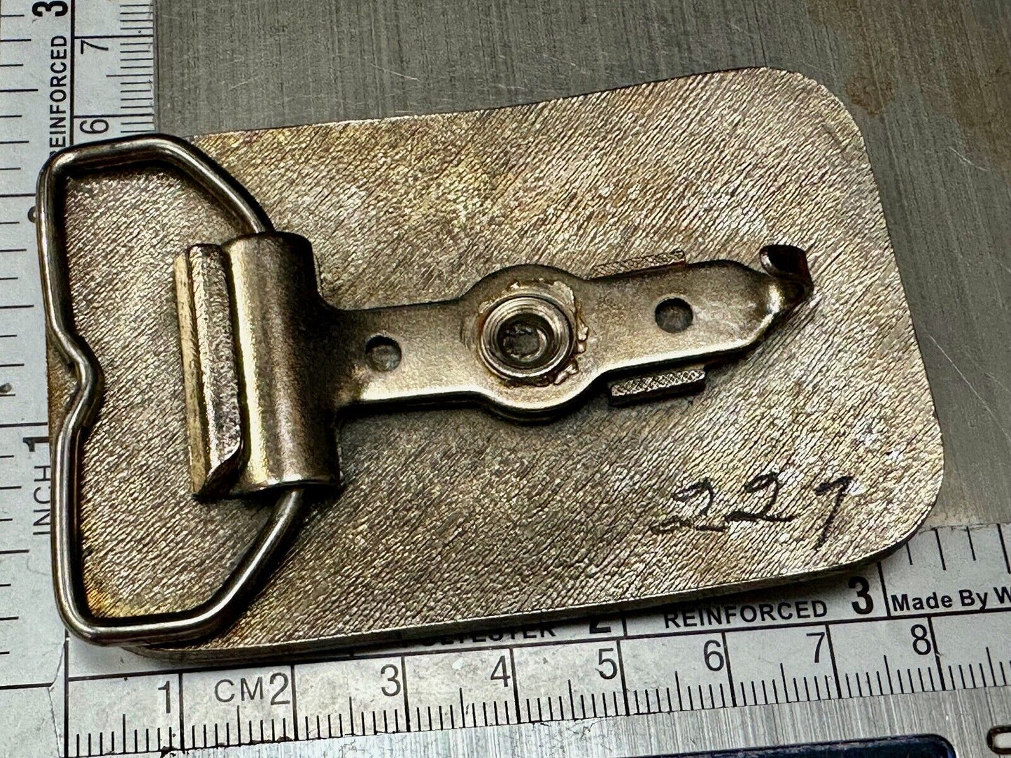 Vintage 1983 Valley City City State Commemorative North Dakota belt buckle
