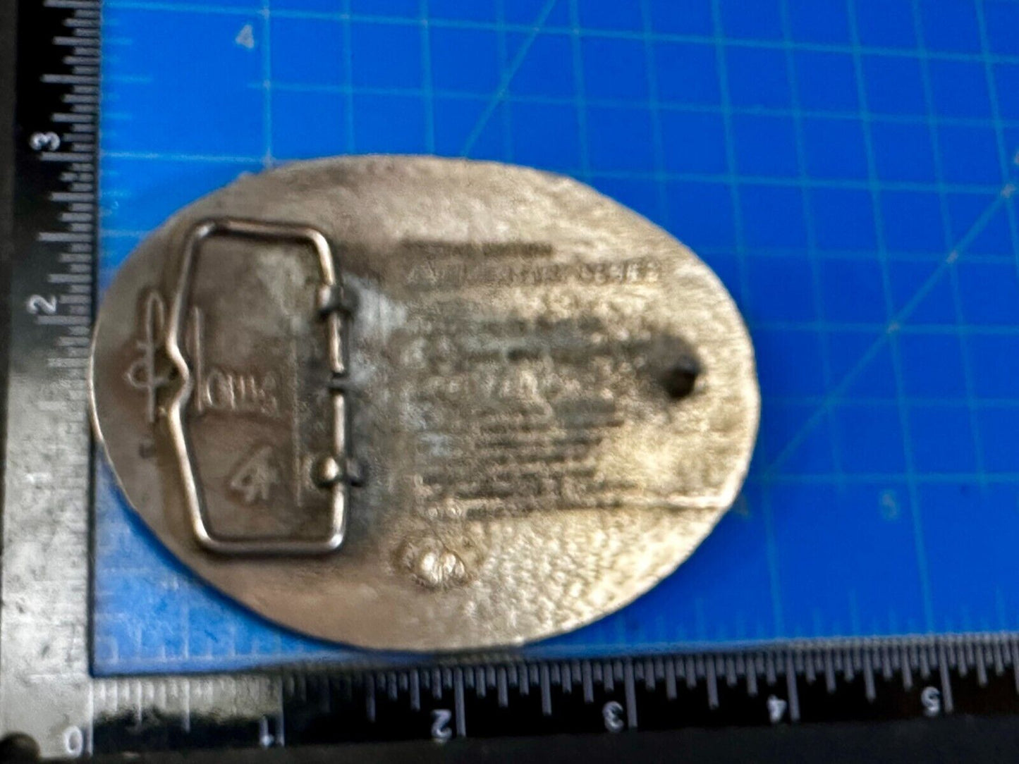 1984 Hesston NFR National Finals Rodeo Cowboys Western Commemorative Belt Buckle