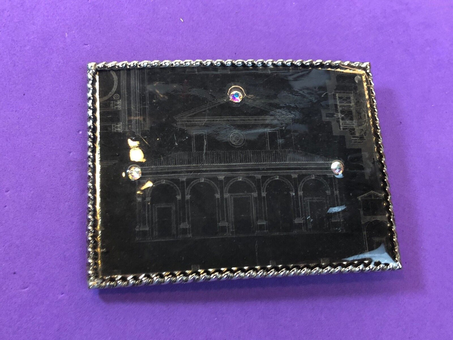 Vintage Busy Bee Belts - Roman Arches Architect Artisan Belt Buckle