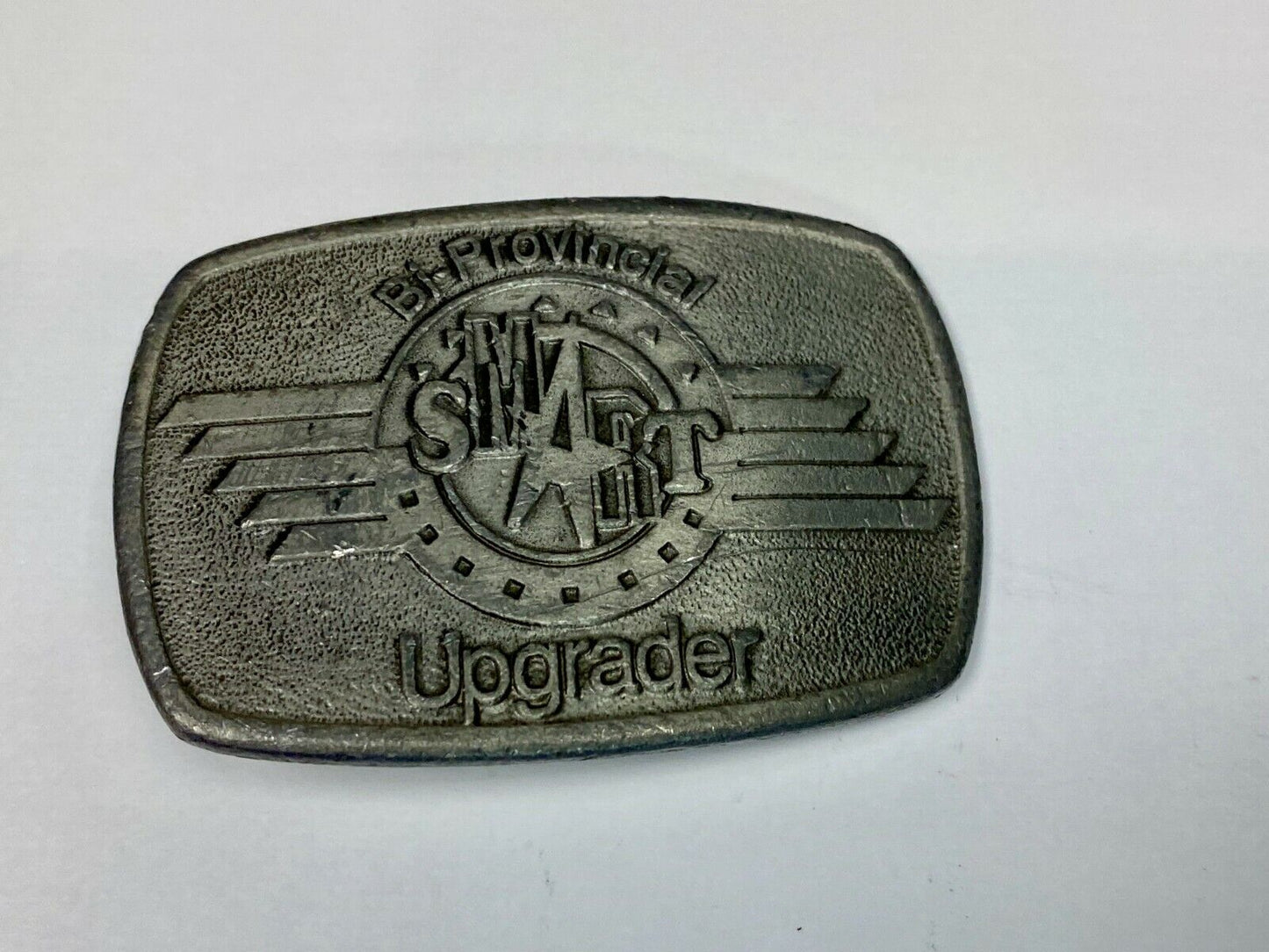 Bi-Provincial Smart Sm Art Upgrader Belt Buckle By Ad Ventures Studios