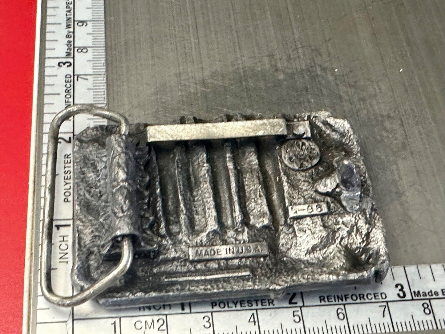 The Great Sport of Golf belt buckle - ball to the green course par handicap L-86