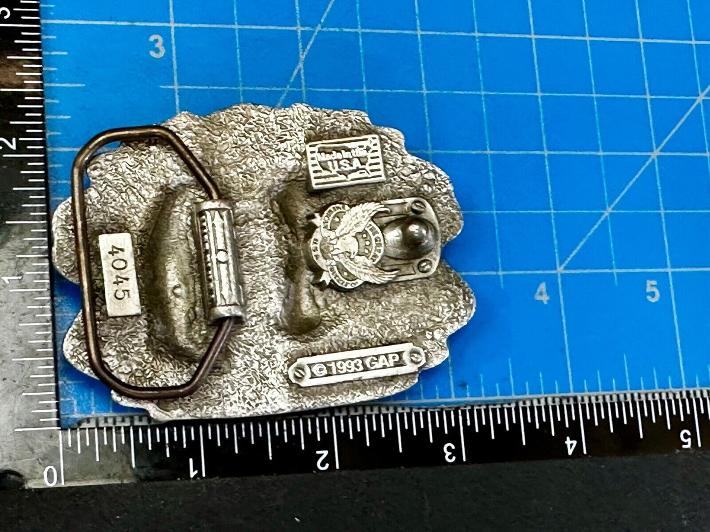 Adorable Penguins Vintage 1993 Great American Products Belt Buckle