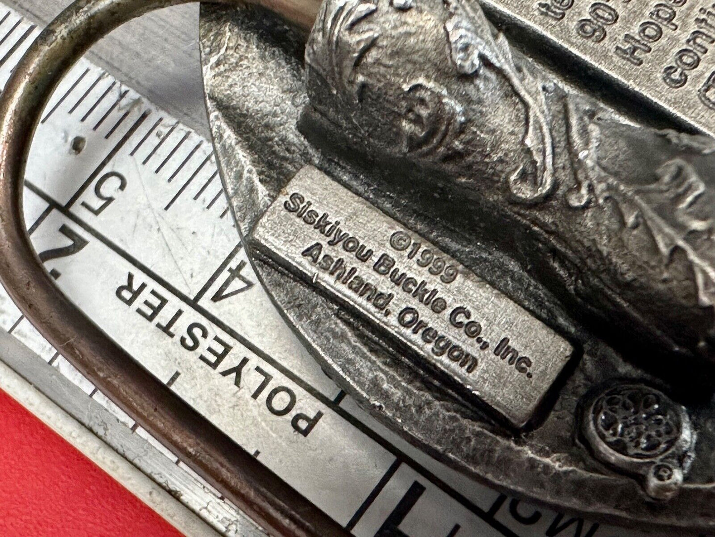 THE Denver Broncos - Most NFL Wins of the 1990's commemorative belt buckle