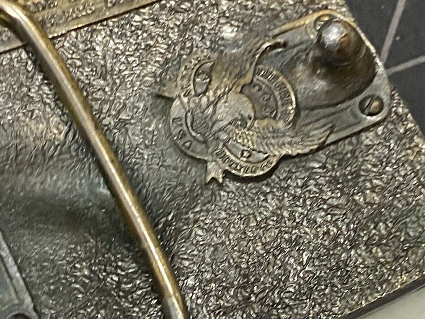 1988 Bass Anglers Sportsman Society Limited Great American Belt Buckle