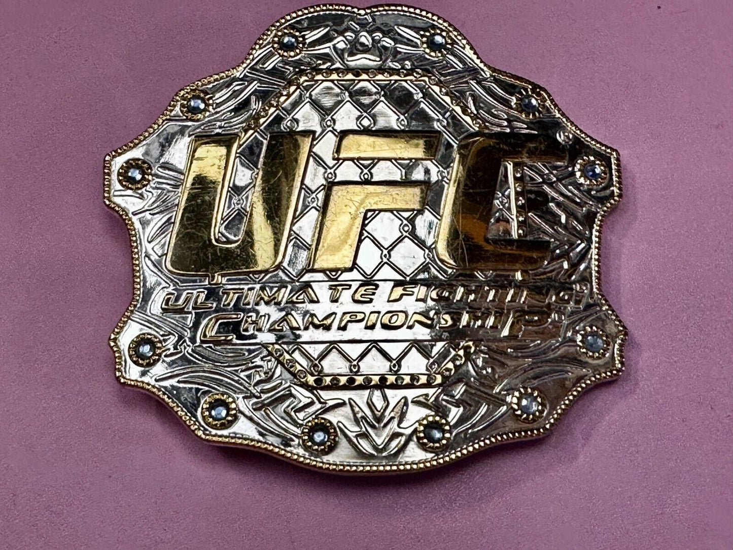 UFC Ultimate Fighting Championship Mixed Martial Arts Belt Buckle 2009 Zuffa