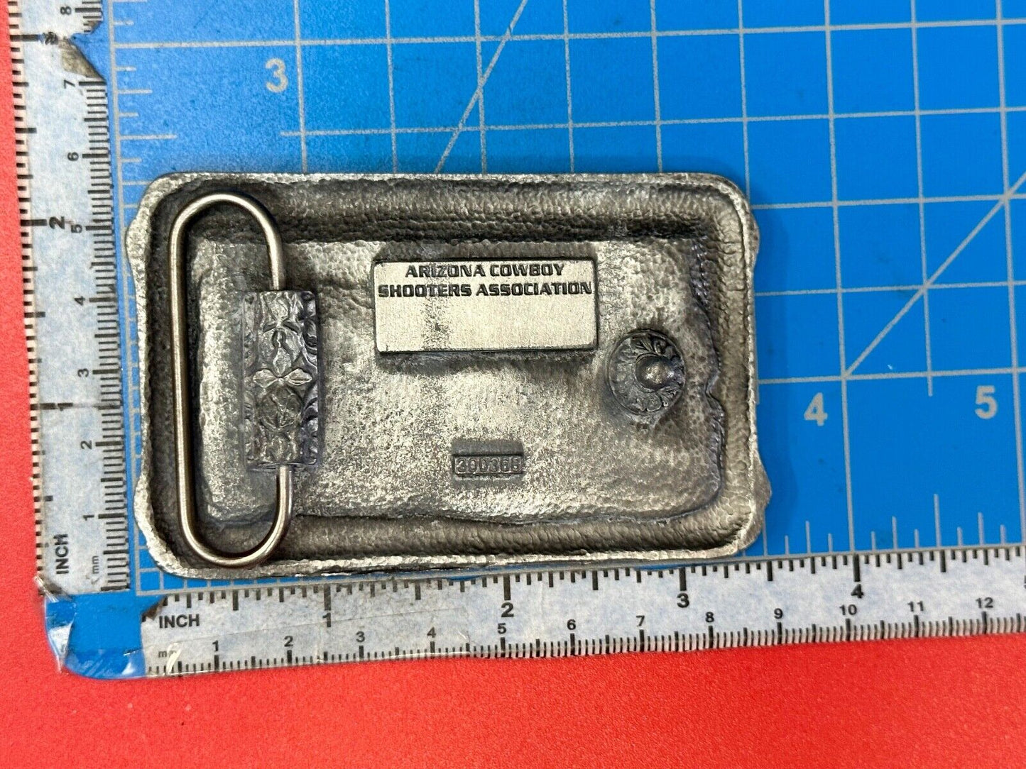 Train RR Railhead Winner ARIZONA COWBOY SHOOTERS ASSOCIATION BELT BUCKLE