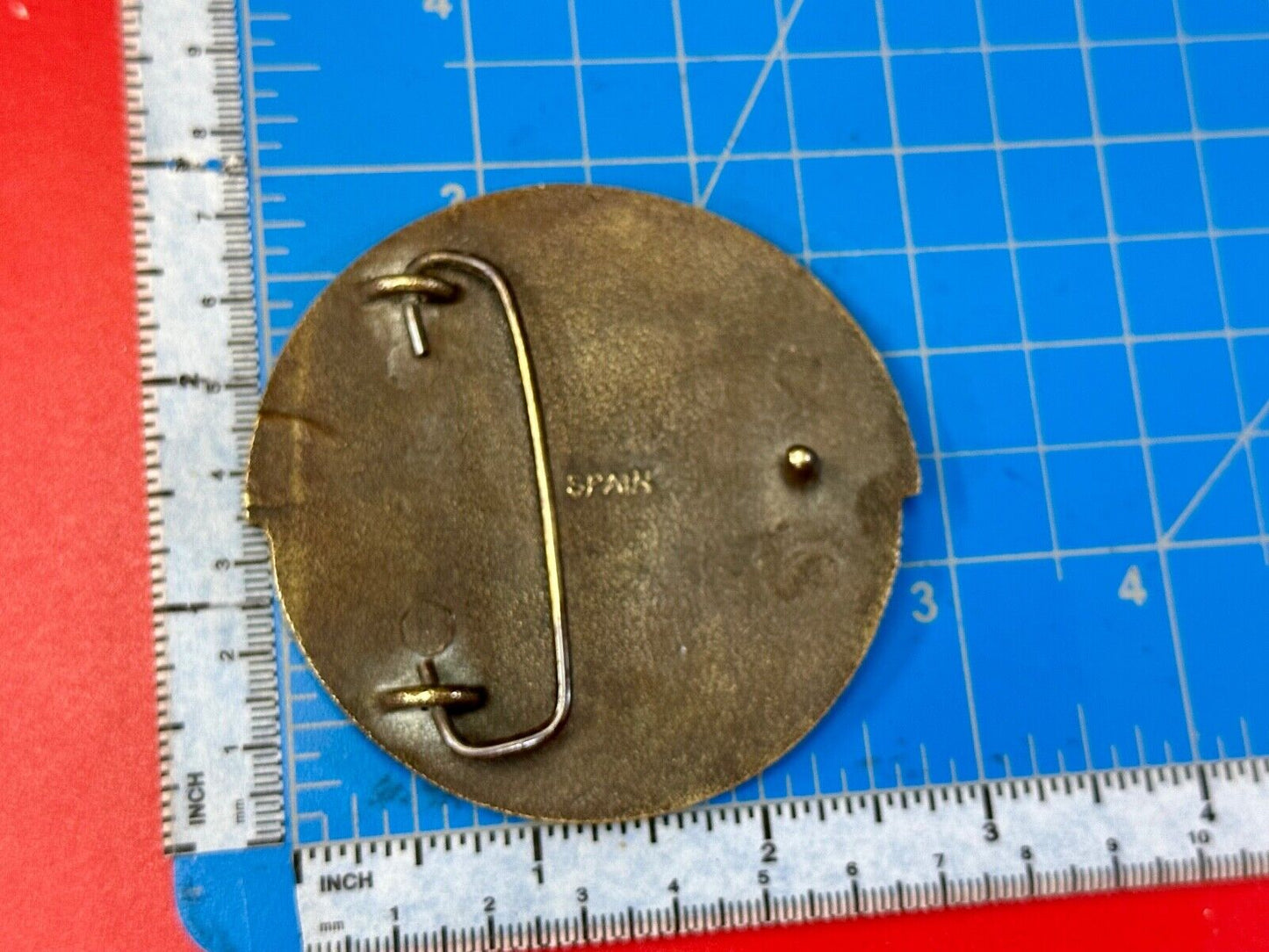 Vintage Connecticut Valley Arms CVA Mountain Rifle Gun Collectors Belt Buckle
