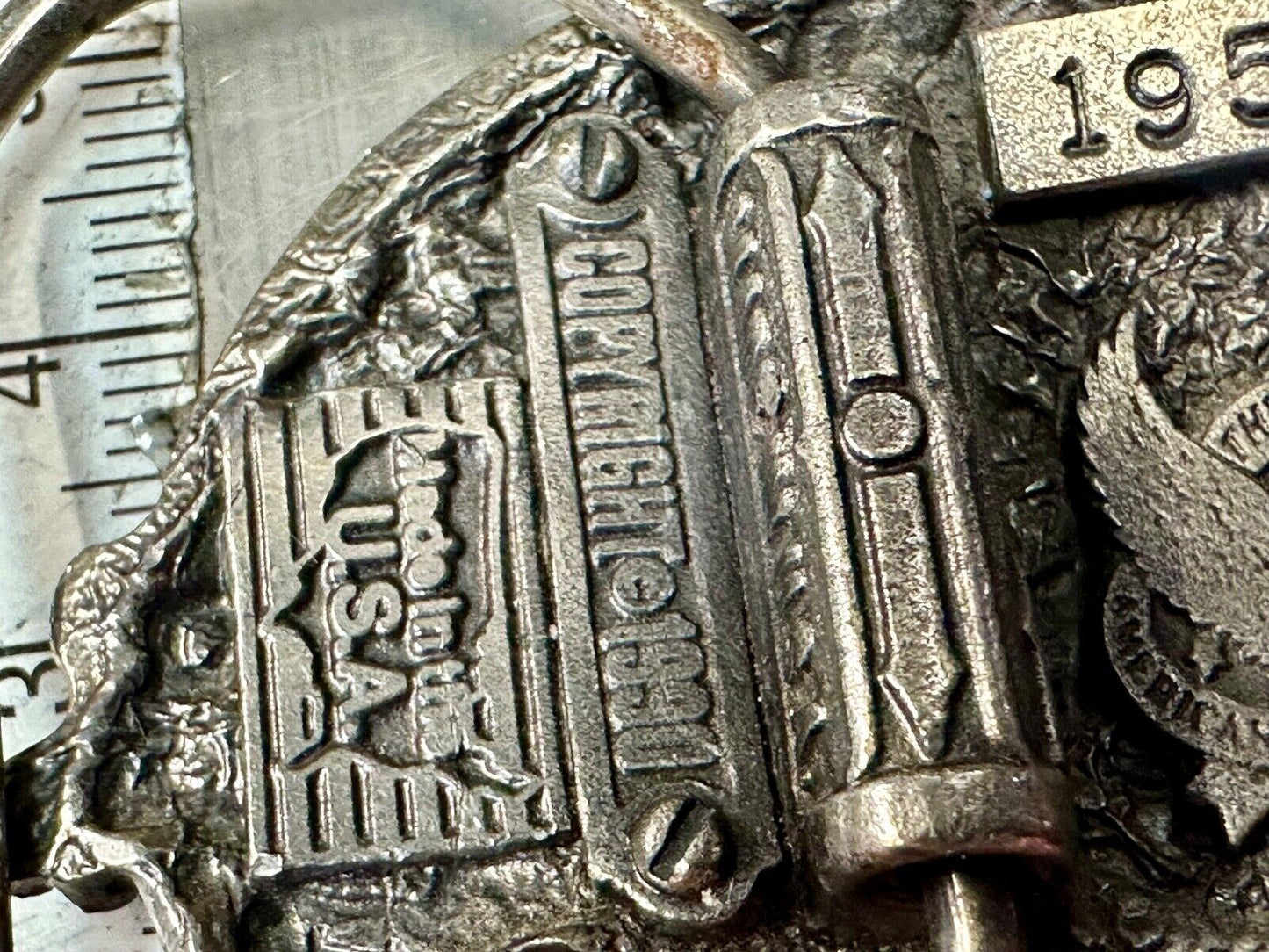 1990 VW Volkswagen Bug Car Auto Collectors Dealers Great American belt buckle Co