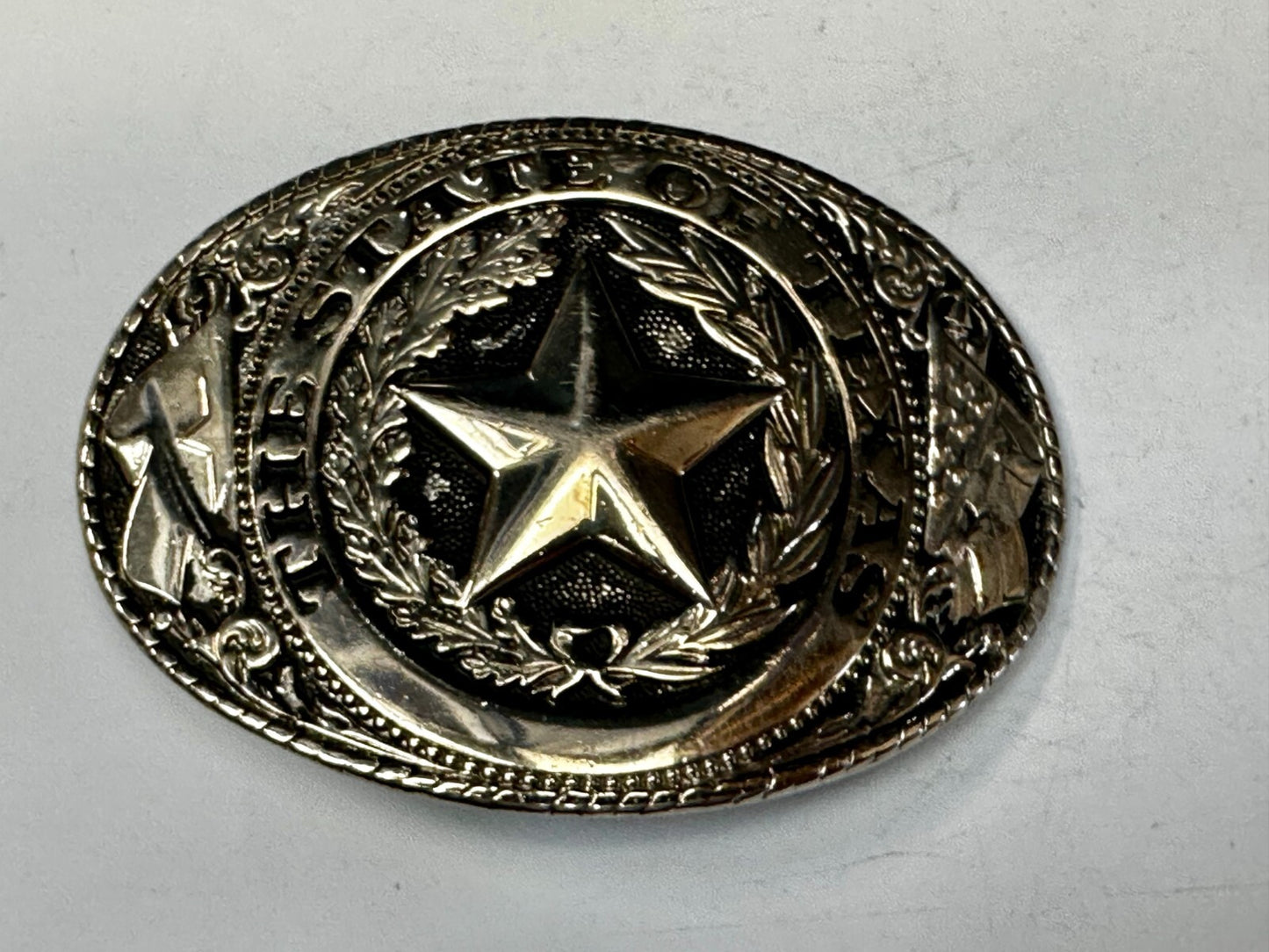The State of Texas Lone Star Statehood Series Commemorative Belt Buckle W USA