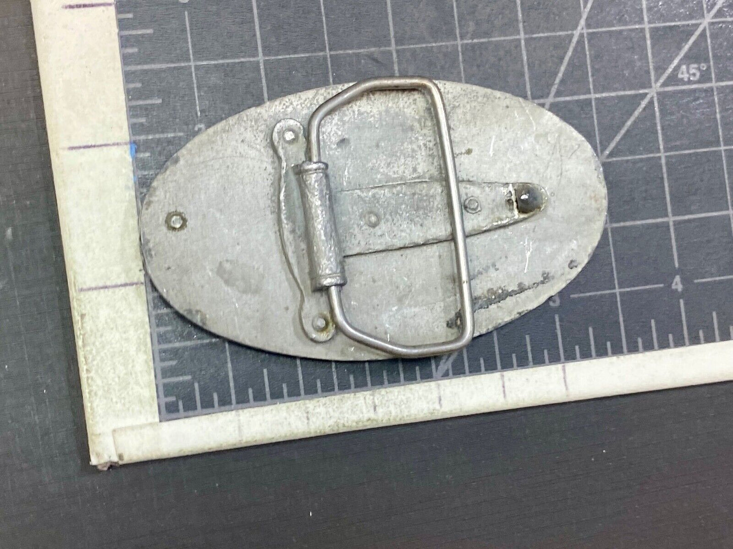 Vintage 70'S Sportsman's Emporium Ltd Advertisement Company Promo Belt Buckle