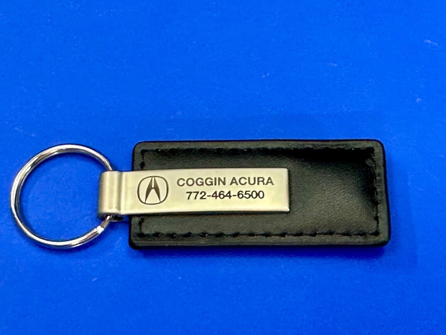 Vintage Coggin Acura Auto Dealers Car Keychain - Key Ring Chain