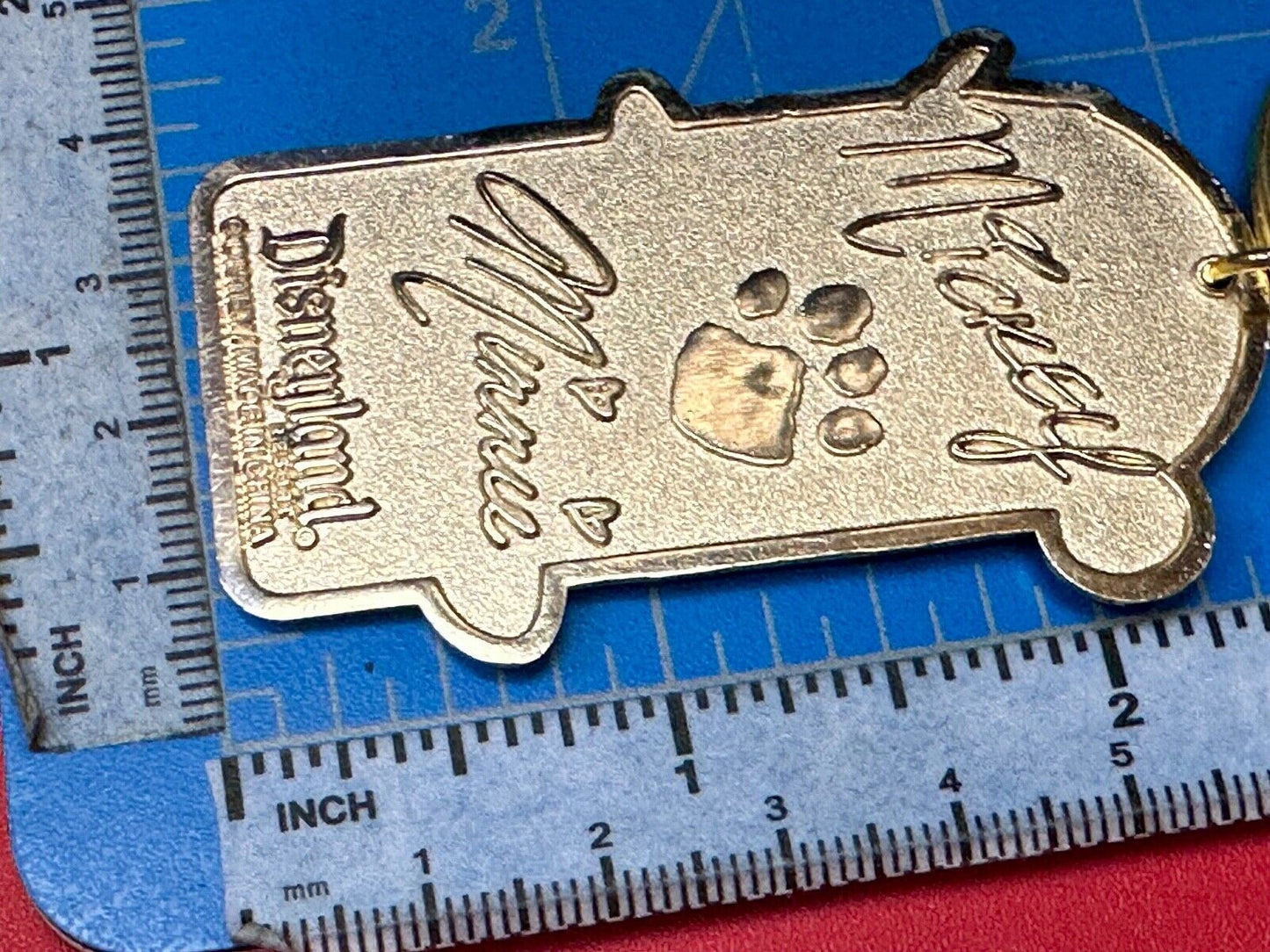 BFF Mickey, Mine and Pluto best friends Disneyland Keychain - Key Ring Chain