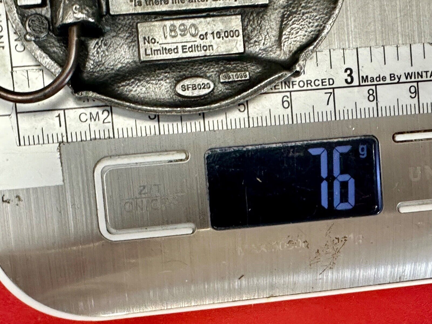 THE Denver Broncos - Most NFL Wins of the 1990's commemorative belt buckle