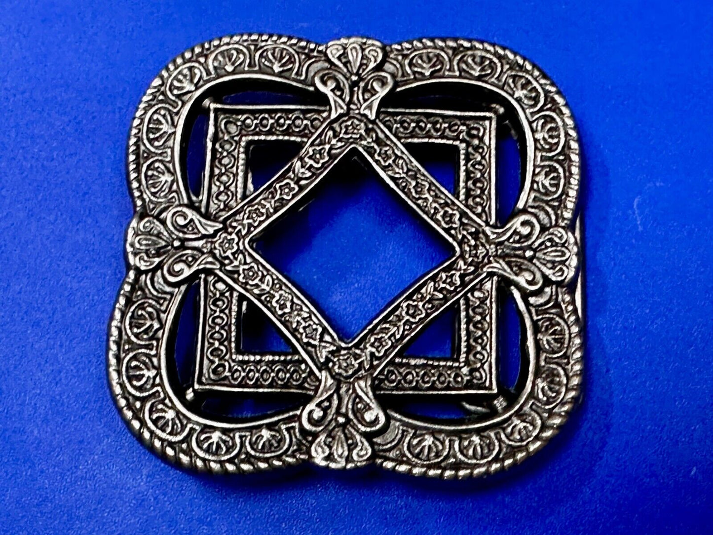 Vintage Art Deco Style Openwork Replacement Belt Buckle