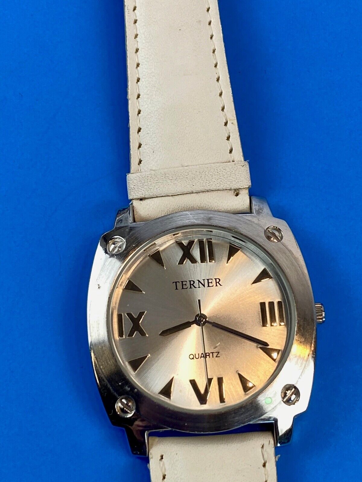 Bijoux Terner Women's Lades Dress Watch 6327- White Band - Fresh Battery
