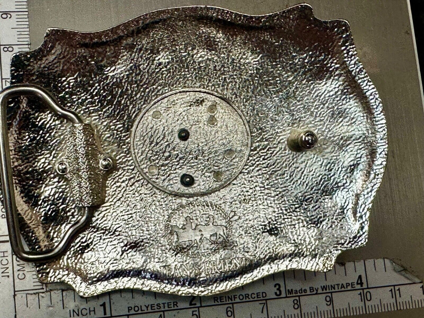 Texas longhorn - Two tone highly Detailed Western Belt Buckle by Jeans Friend