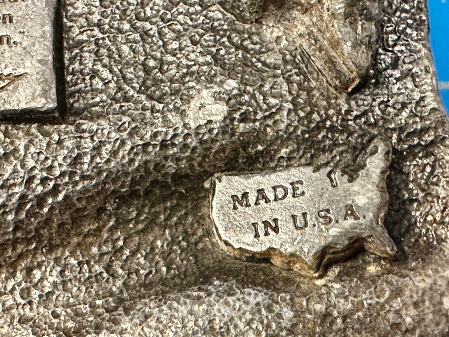 1988 American Fisherman Commemorative Arroyo Grande Fish Sport belt buckle