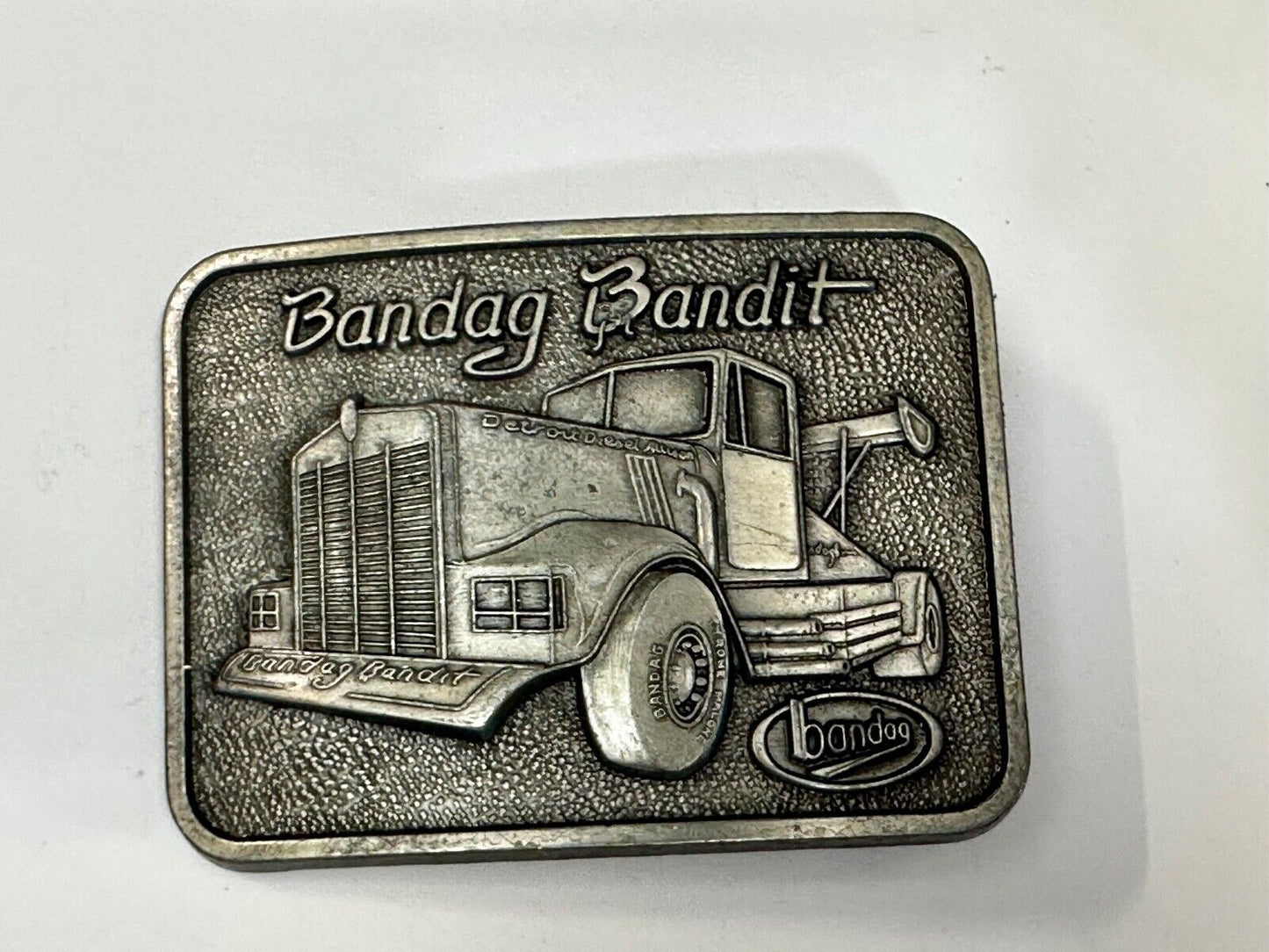 Bandag Bandit Vintage Kenworth Big Rig Trucking Semi Drivers Belt Buckle by RJ