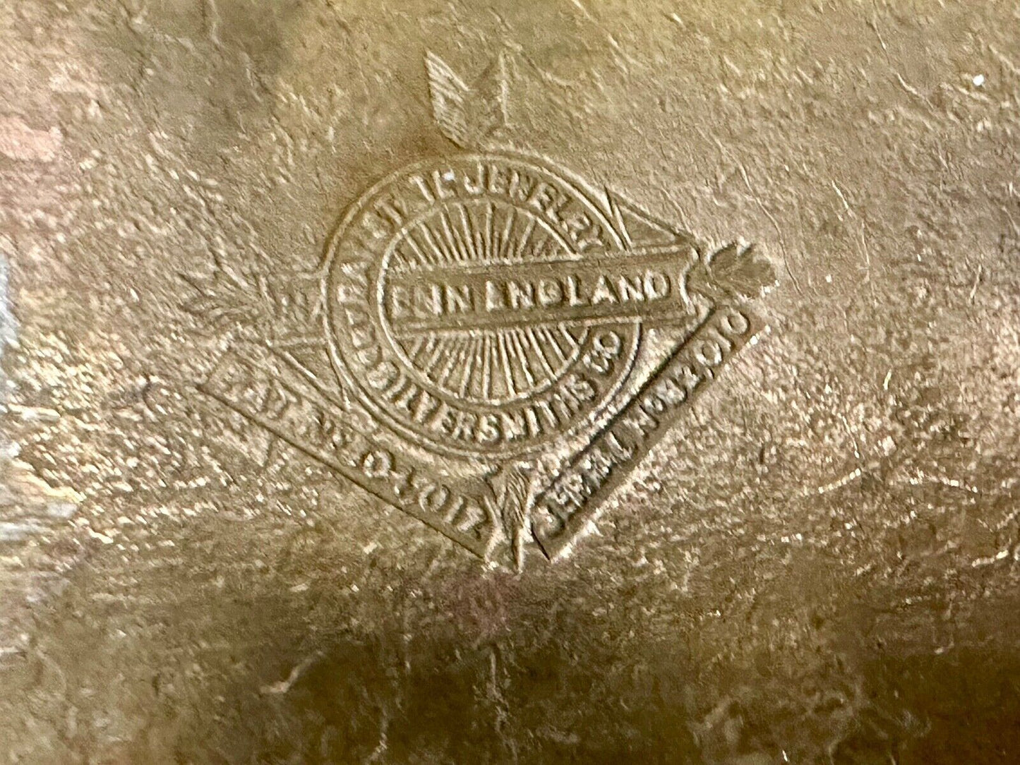 The Dalton Gang Collectors Brass Belt Buckle West Cowboy Style - see Hallmarks!