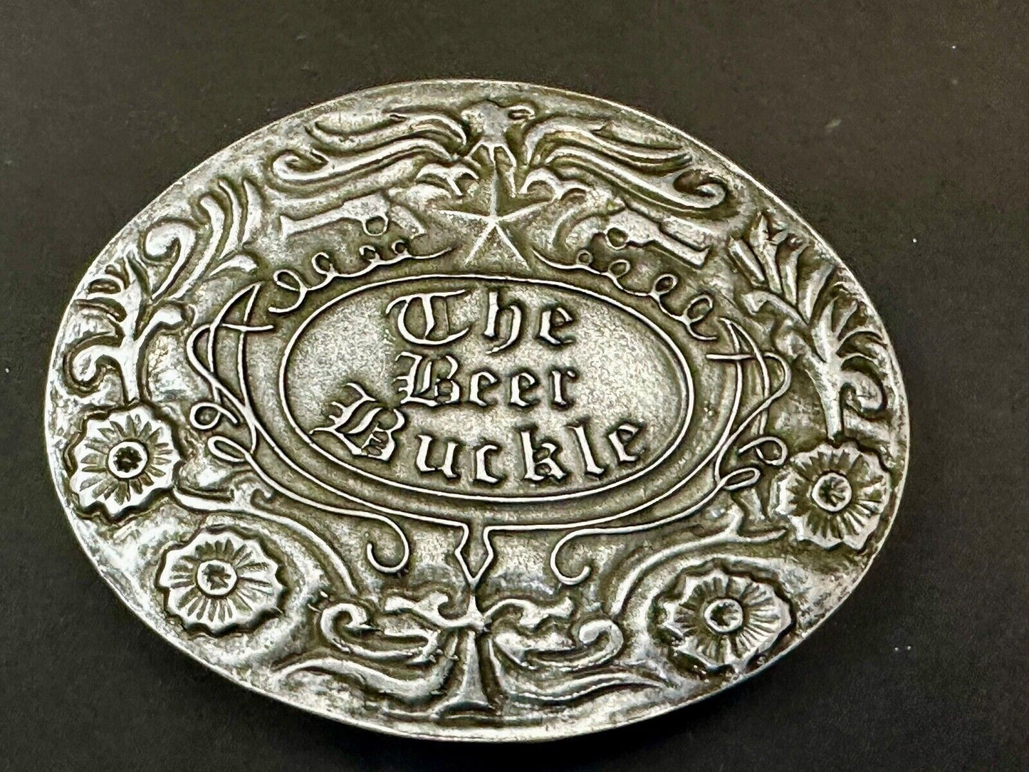 The Beer Buckle Beverage Can Holder Belt Buckle Made in USA Bev Buckle