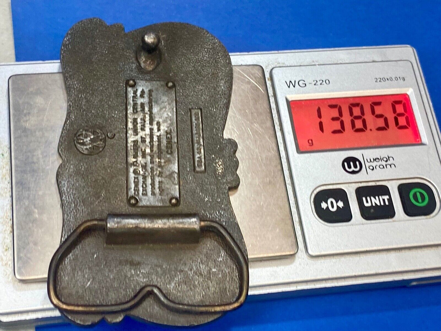 Vintage Belt Buckle CENEX The Customer is the company! Farmers Union Exchange