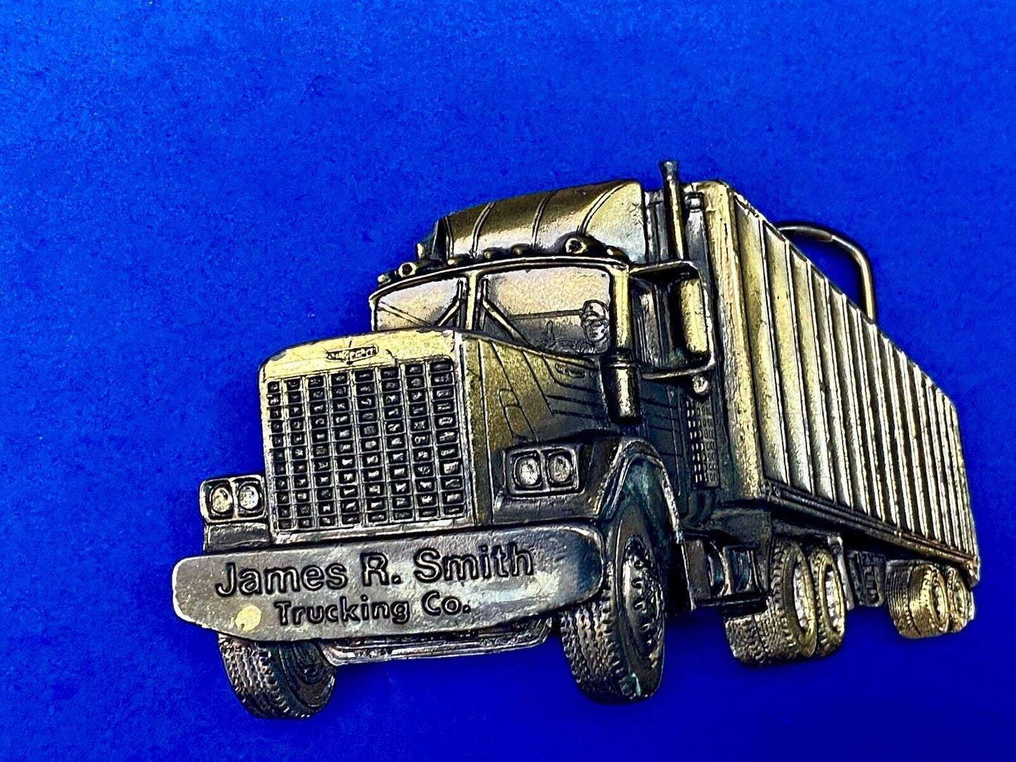 Vintage 1990 Semi Big Rig Truck Long Haulers Great American Belt Buckle Co