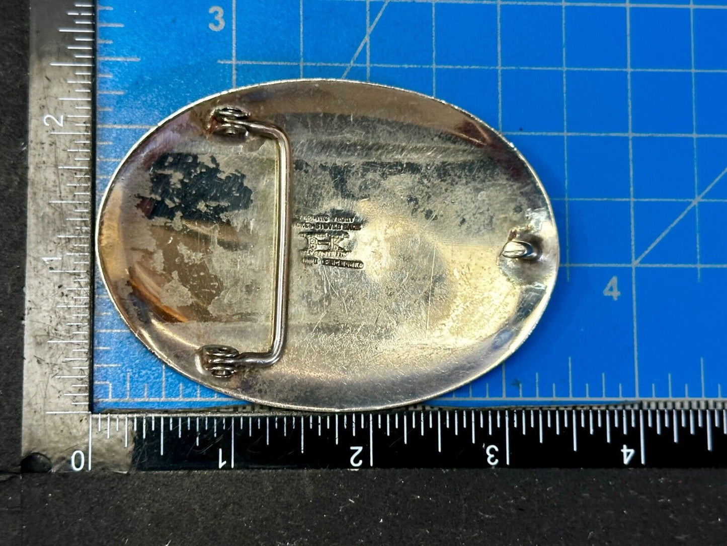 TNT Bestway Transportation Safe Driving Award Belt Buckle by BK Silversmiths
