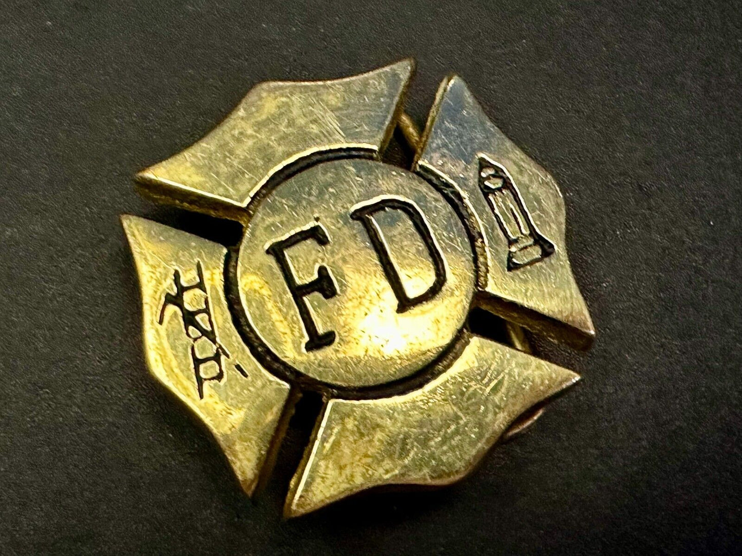 Belt Buckle fire logo