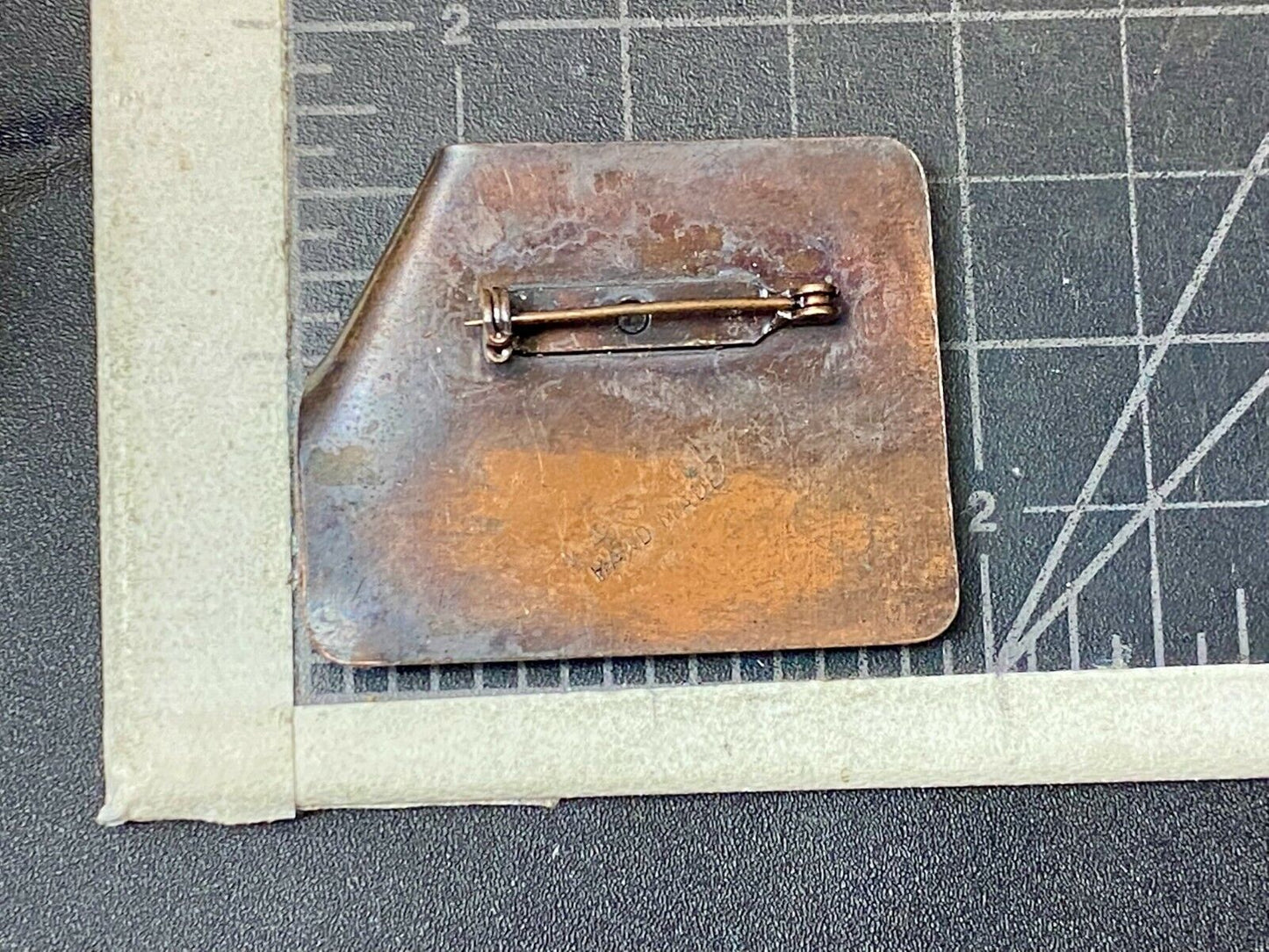 Vintage Brooch Marshall Treble Clef Music Sign Symbol Sheet music pin