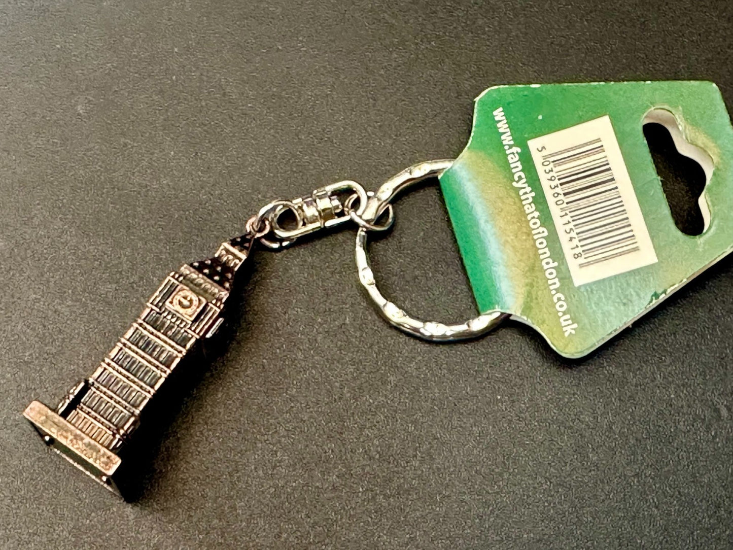 Big Ben Fancy That of London Souvenir Gift Keychain - Key Ring Chain