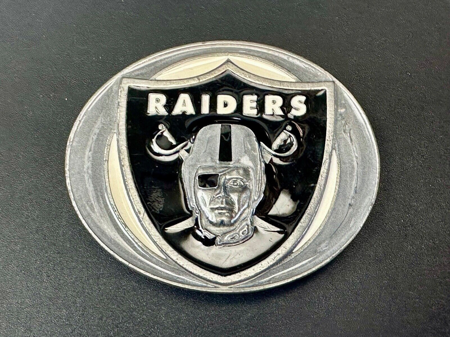 2003 Oakland Raiders NFL Football Commemorative Belt Buckle