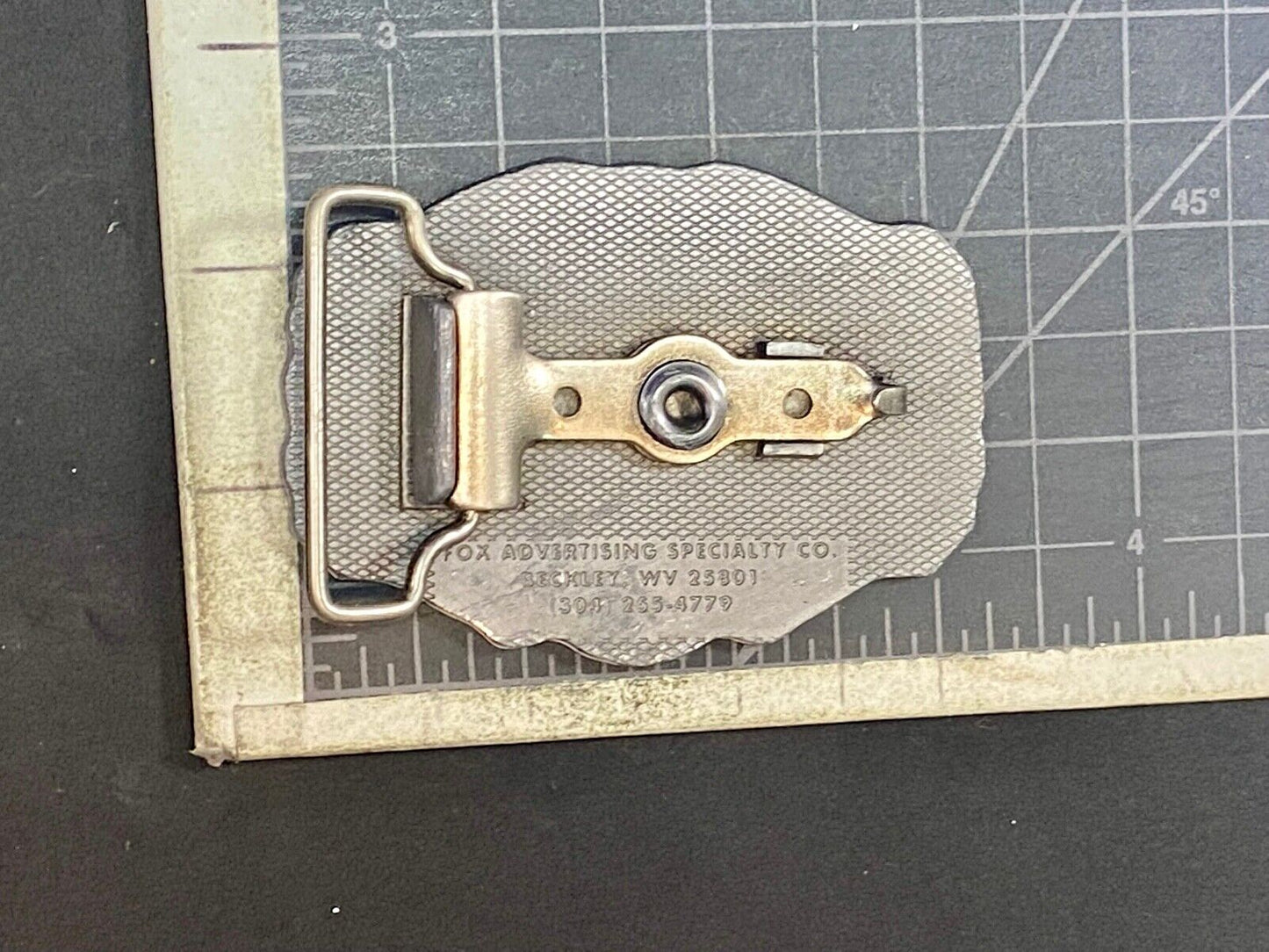 Tramco Company Western Enameled Heavy Equipment Company Kansas Belt Buckle