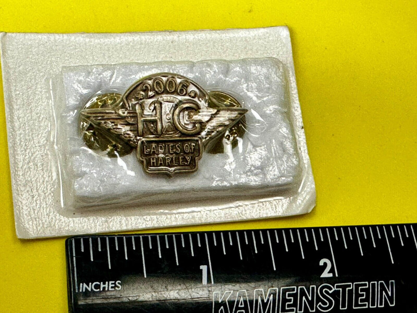 2006 NOS Ladies of Harley Davidson Owners Group HOG NOS Pin for Jacket or Vest