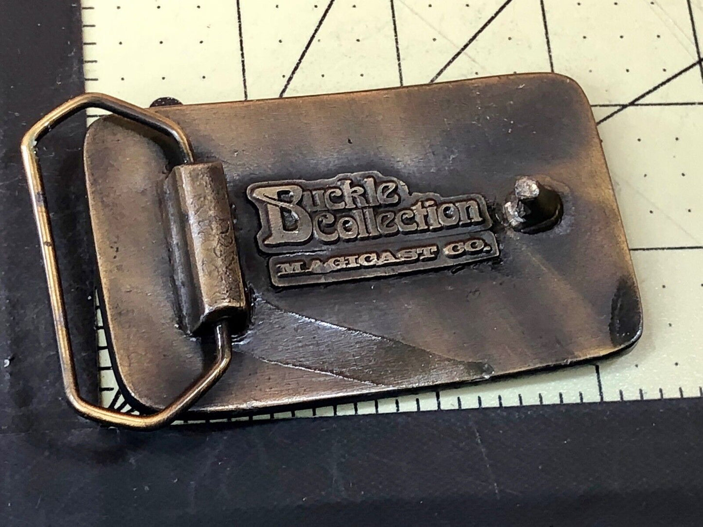 Vintage E-4 Command Post Belt Buckle United Airplane USAF Air Force