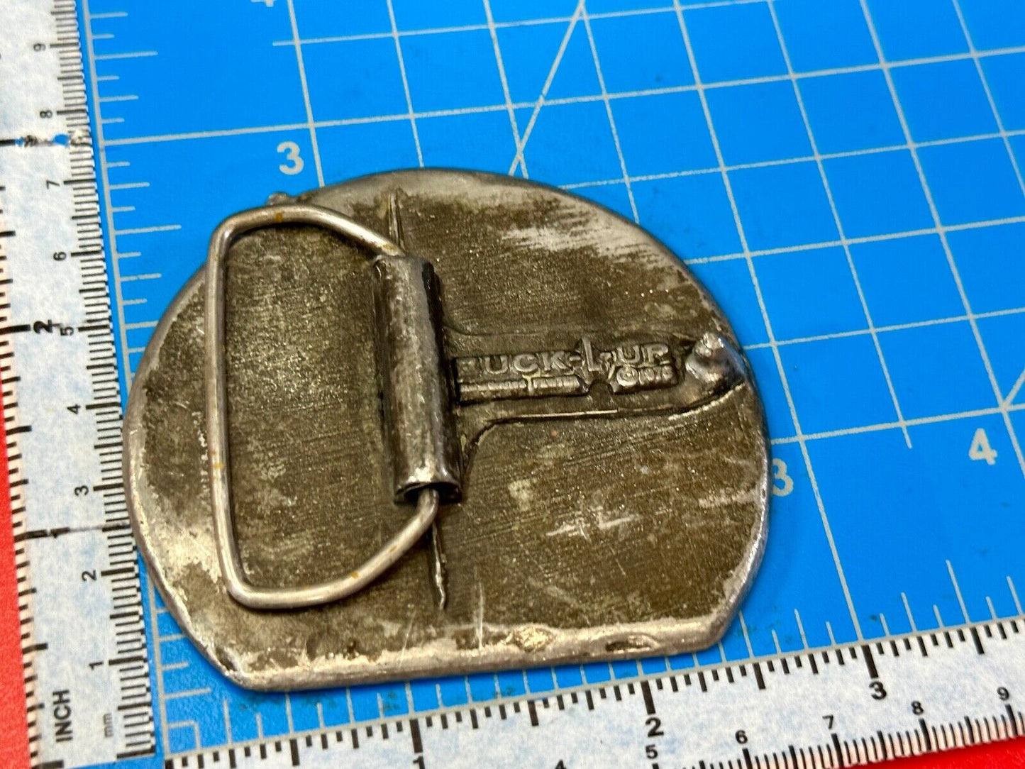 The General Semi Big Rig Truckers Drivers vintage Buck-L-Up 1976 belt buckle