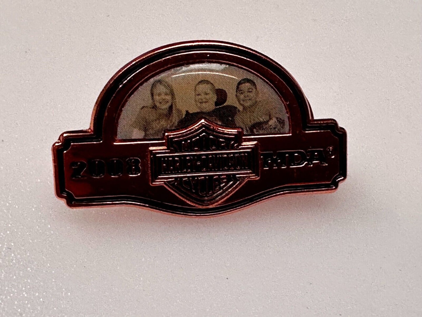 2008 MDA Ride Harley Davidson Motorcycle Rider Biker Jacket Vest Pin