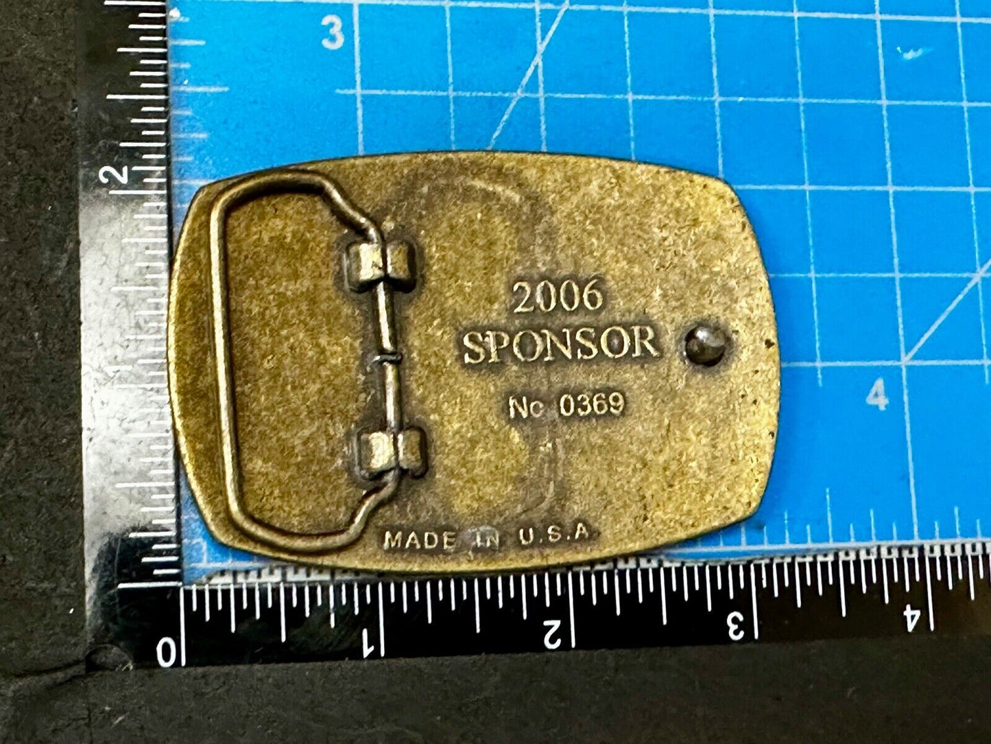 The American Veterans Disabled for life Memorial Commemorative Belt Buckle