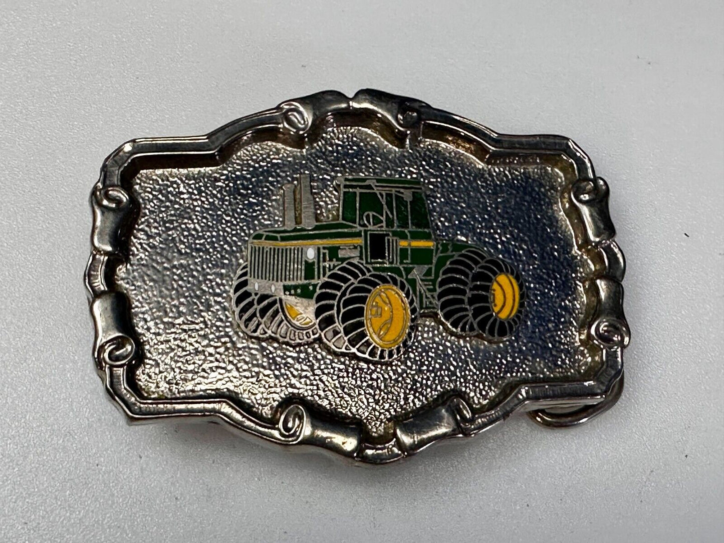 Tractor Agricultural Farm Equipment Arroyo Grande Farmers Vintage W Belt Buckle