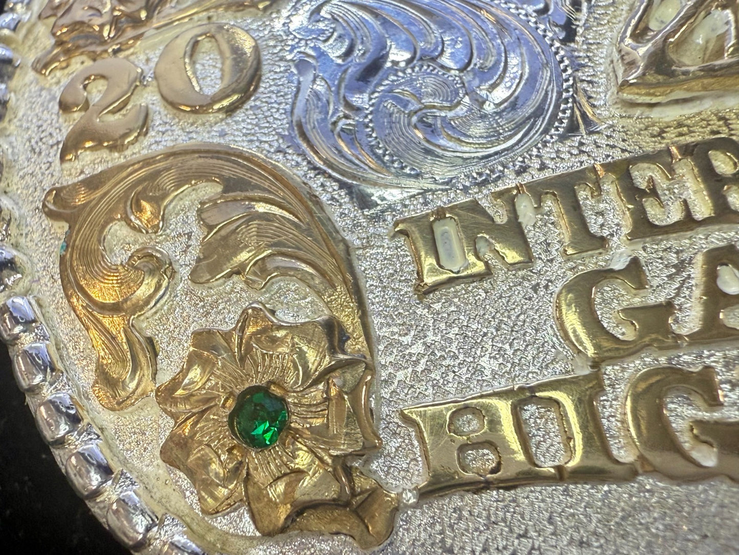 Benton Franklin Fair 2017 Gaming High Point Trophy Belt Buckle by Corriente