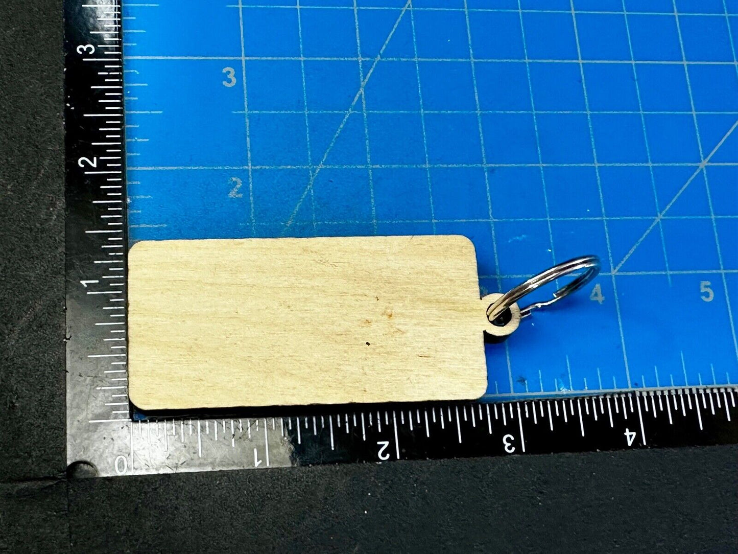 The Upside Down Promo Wood Keychain - Key Ring Chain