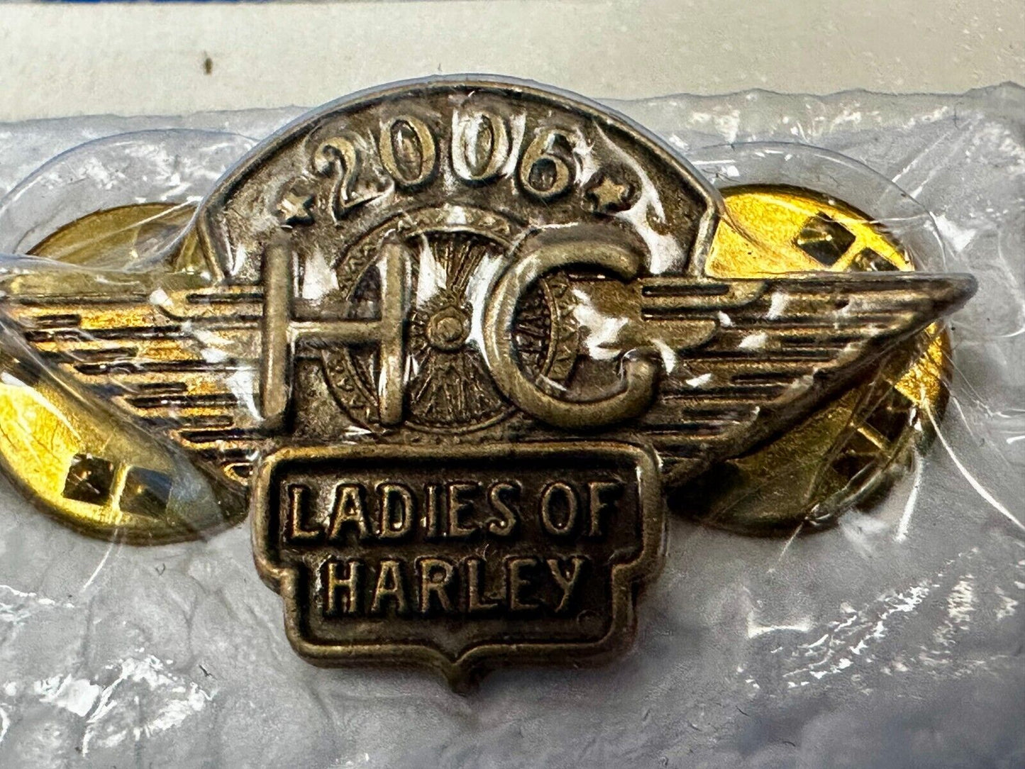 2006 NOS Ladies of Harley Davidson Owners Group HOG NOS Pin for Jacket or Vest