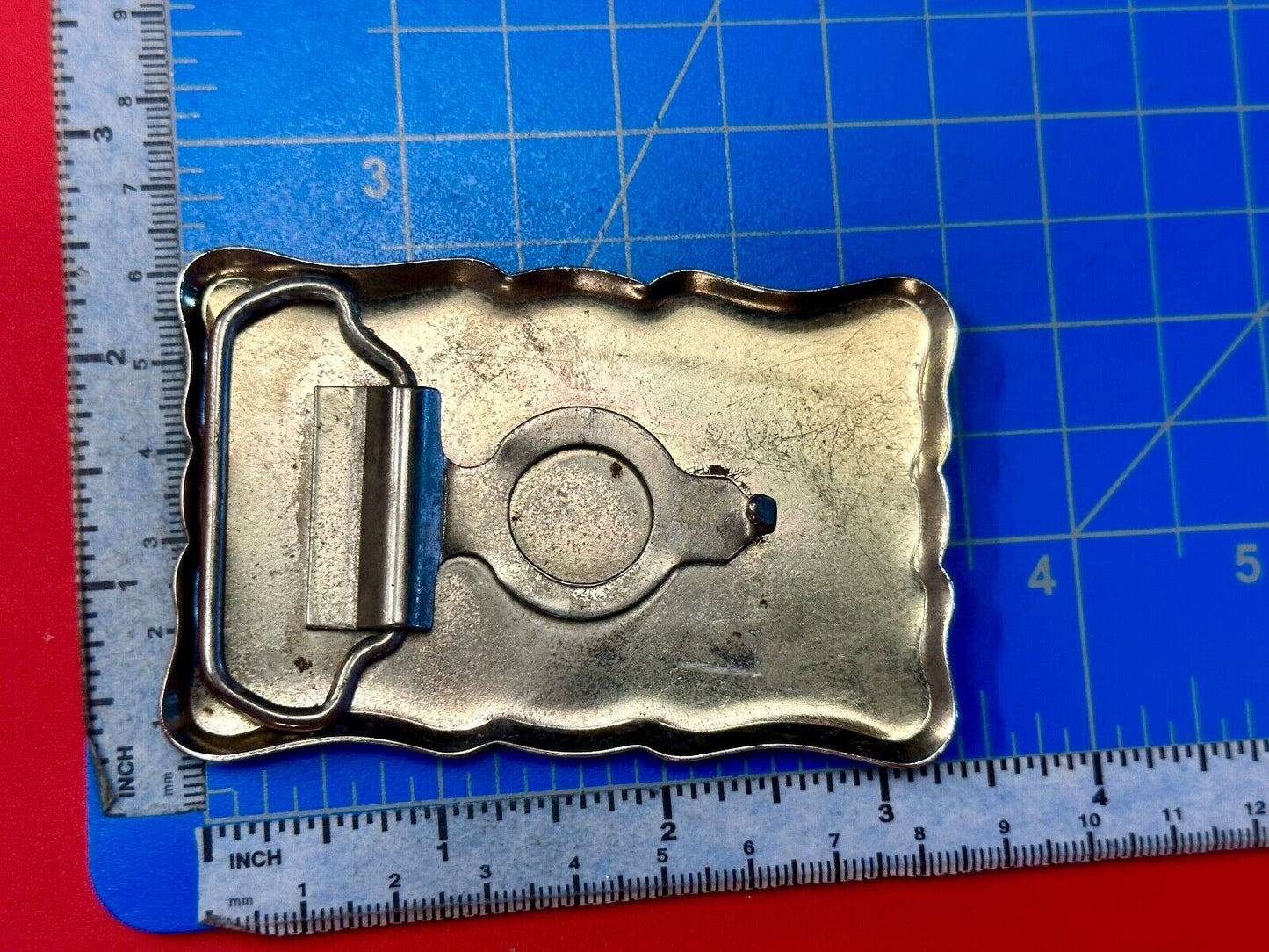 Train Collectors Multi Style Company silver tone belt buckle