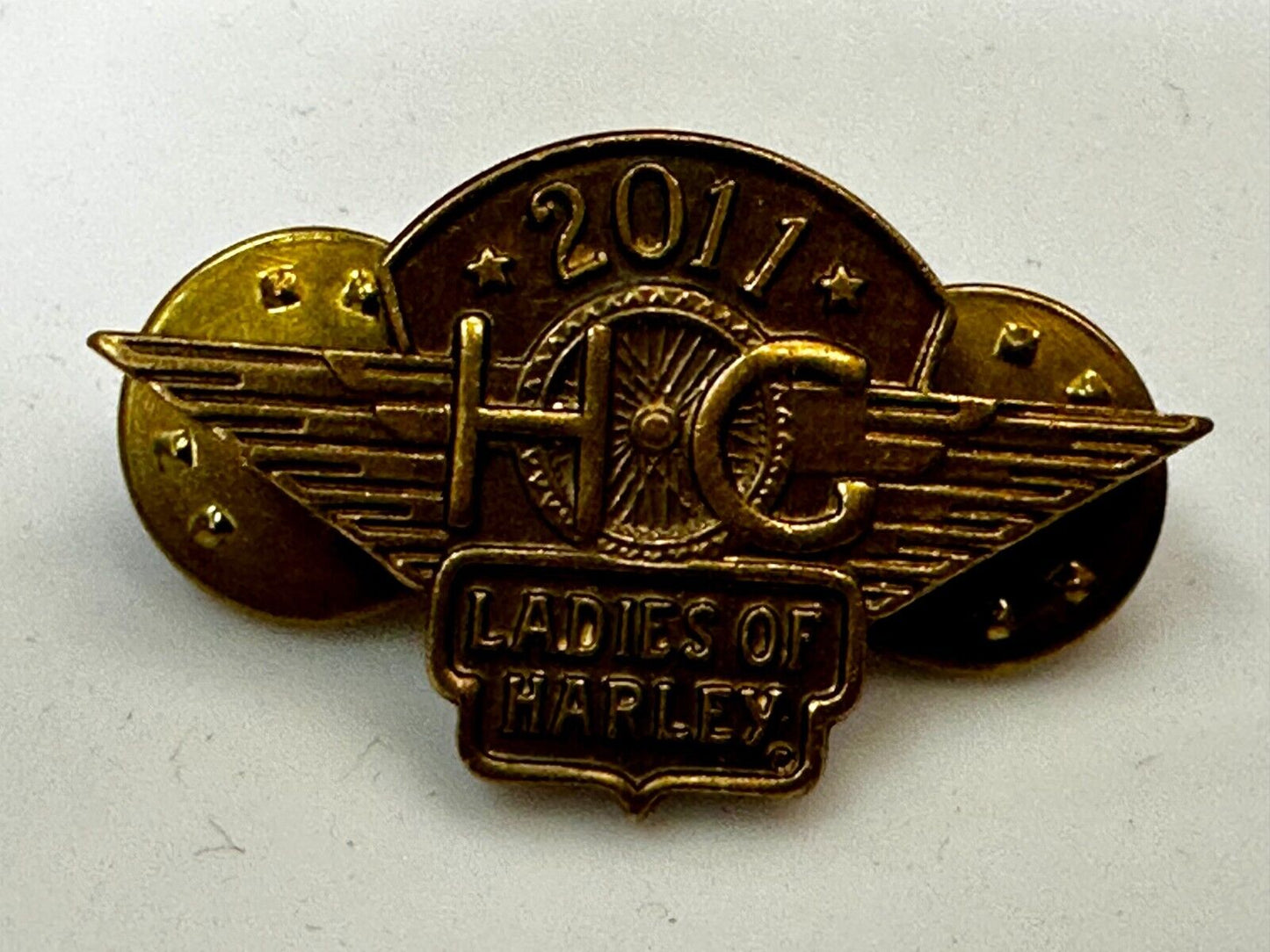 2011 Ladies of Harley Davidson Owners Group HOG Pin for Jacket or Vest